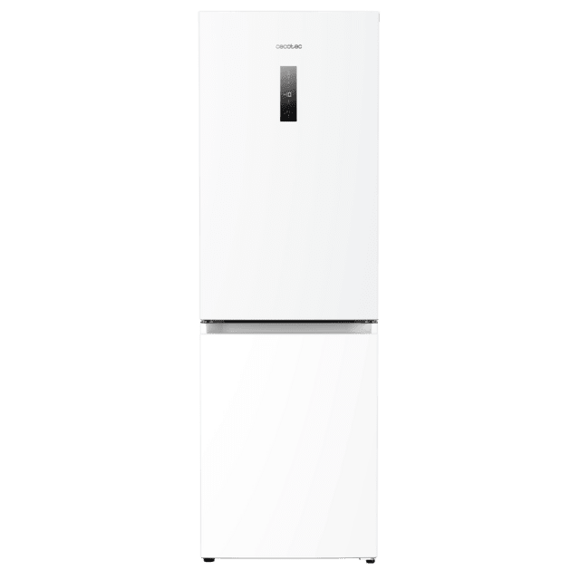 Cecotec Bolero CoolMarket Combi 290 White Frigorífico combi blanco de 185cm alto y 59 5cm de ancho con 290 litros de capacidad total nofrost clase E y 1 cajón para los productos fresco adaptándose a todos sus necesidades.  F Descuentos del mes
