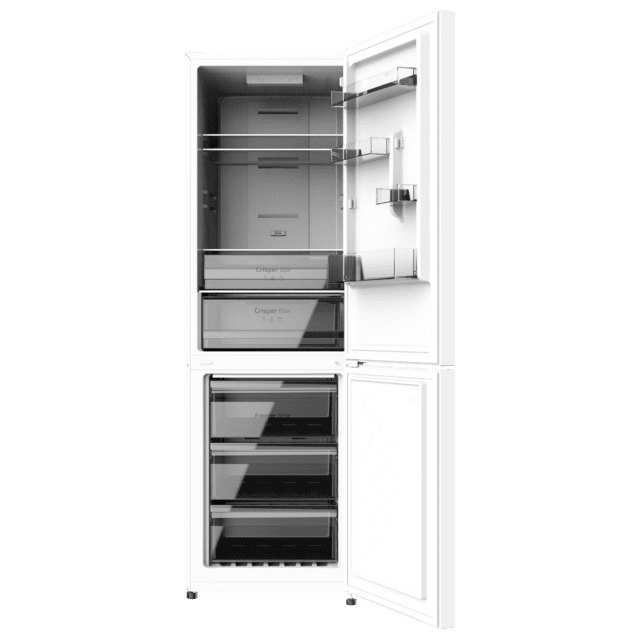 Cecotec Bolero CoolMarket Combi 322 White E Frigorífico Combi White con 322 litros de capacidad 185 cm de alto 60 cm de ancho y clase E. Con sistema Multi Air Flow Total No Frost y 2 cajones para los productos frescos. Frigorí Rebajas de fin de temporada