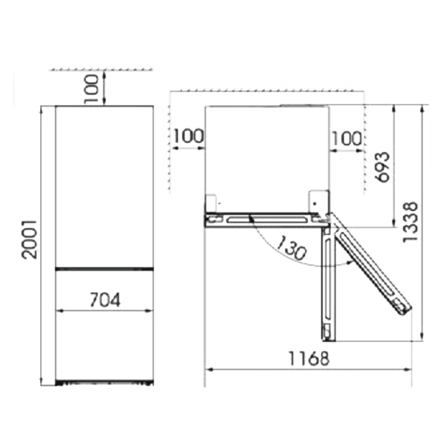 Cecotec Bolero CoolMarket Combi 495 Dark E Frigorífico combi Dark Inox 495 litros de capacidad 2 metros de alto y 70 cm ancho clase E con sistema Multi Air Flow total No frost Multi Cooling. Frigorífico combi con nevera y cong Ofertas