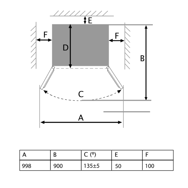 Cecotec Bolero CoolMarket Combi F2D 400 Grey Glass E Frigorífico Combi French Door 4 Puertas Cristal Gris Capacidad de 400 Litros Ancho de 60 cm y alto de 191 cm Sistema Total NoFrost Max Inside Distribución de frío Multi Air Rebajas de fábrica
