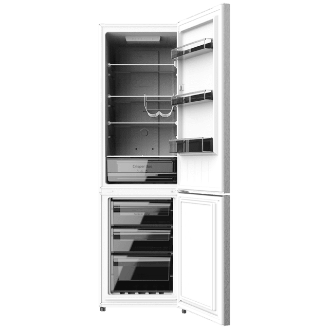 Cecotec Bolero CoolMarket Combi 250 Inox D Frigorífico combi con nevera y congelador de 181de alto y 55 cm de ancho clase D y motor inverter plus. Con sistema Multi Air Flow Total No frost y cajón con humedad regulable. Frigor Solo queda un día