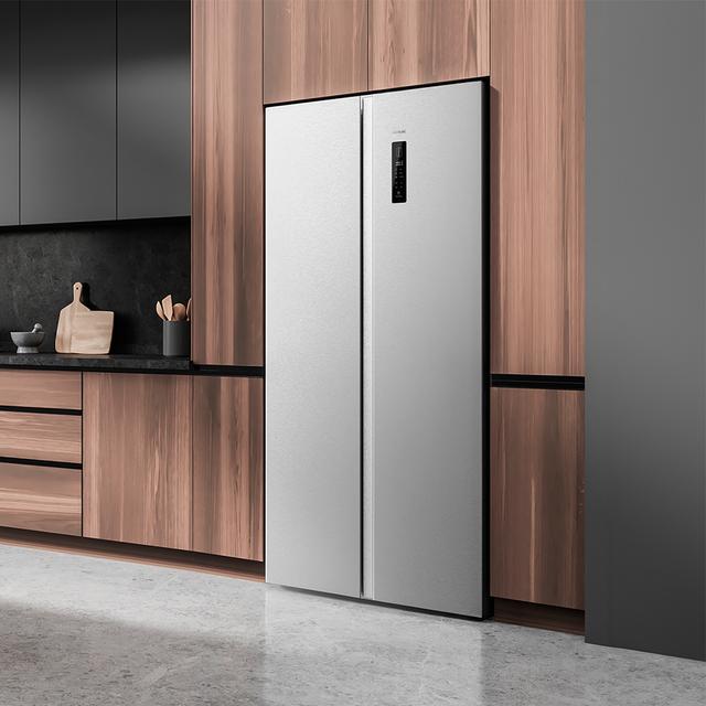 Cecotec Bolero CoolMarket SBS 430 Inox E Frigorífico americano Side by Side Inox con 430 litros de capacidad 176 cm de alto y 84 cm ancho clase E con sistema Multi Air Flow total No frost motor inverter plus. Frigorífico ameri En oferta