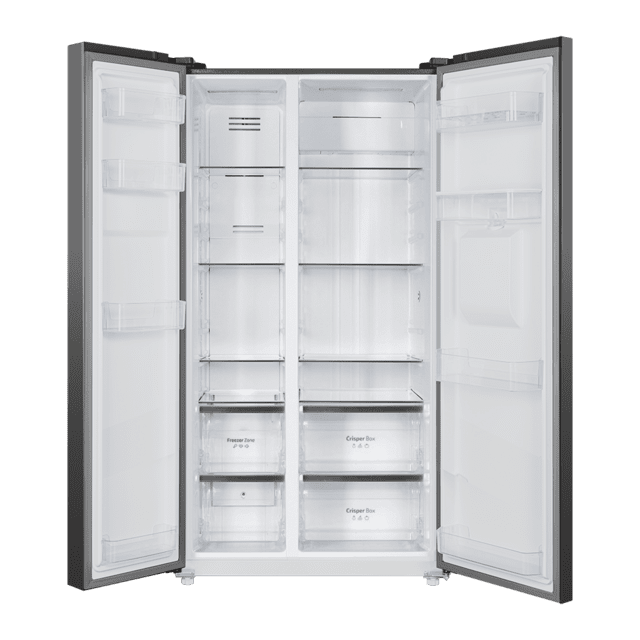 Cecotec Bolero CoolMarket SBS 559 Dark E Frigorífico americano Side by Side Dark con 559 litros de capacidad 177 cm de alto y 90 cm ancho clase E con sistema Multi Air Flow Total No Frost motor inverter plus. Frigorífico ameri Tienda
