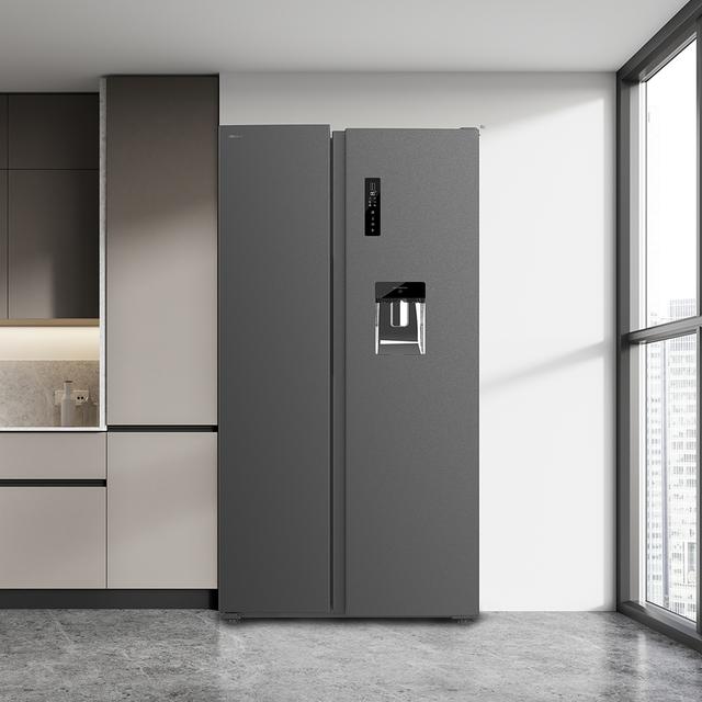 Cecotec Bolero CoolMarket SBS 559 Dark E Frigorífico americano Side by Side Dark con 559 litros de capacidad 177 cm de alto y 90 cm ancho clase E con sistema Multi Air Flow Total No Frost motor inverter plus. Frigorífico ameri Tienda