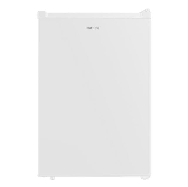 Cecotec Bolero CoolMarket TT 133 L White Mini frigorífico blanco de 83 5 cm de alto y 55 1 cm de ancho con capacidad de 133L clase energética E Crisper Box Luz LED interior función defrost y control temperatura mecánico. Min Rebajas baratas