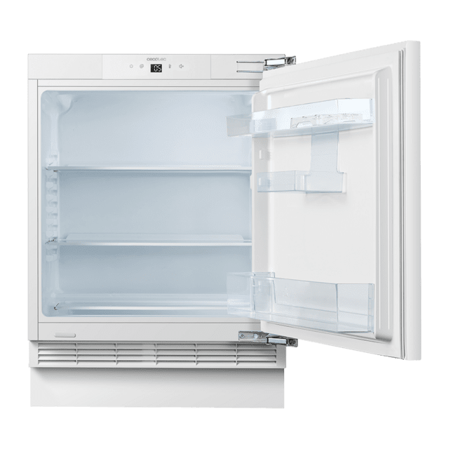 Cecotec Frigorifico Bolero CoolMarket TT BI 138 White E Mini frigorífico integrable de 138 litros de capacidad clase E display touch y Fast Cooling. Mini frigorífico integrable Liquidación