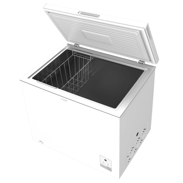 Cecotec Bolero CoolMarket Chest 199 white E Congelador horizontal white con capacidad 199 litros control electrónico clase E motor inverter plus display convertible a frigorífico. Congelador arcón horizontal 199 Litros Solo hoy