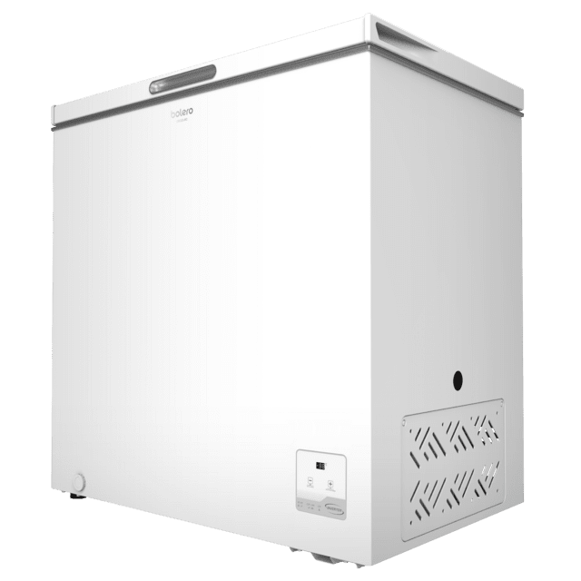Cecotec Bolero CoolMarket Chest 199 white E Congelador horizontal white con capacidad 199 litros control electrónico clase E motor inverter plus display convertible a frigorífico. Congelador arcón horizontal 199 Litros Solo hoy