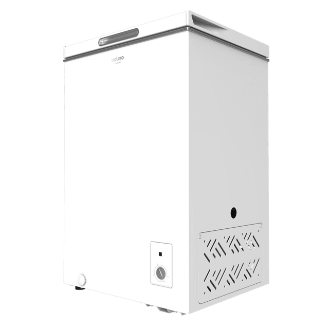 Cecotec Bolero CoolMarket Chest 99 white E Congelador horizontal capacidad XL 99 litros clase E convertible a frigorífico. Congelador horizontal