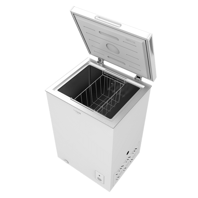 Cecotec Bolero CoolMarket Chest 99 white E Congelador horizontal capacidad XL 99 litros clase E convertible a frigorífico. Congelador horizontal Promoción trimestral