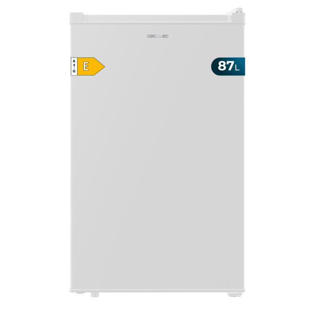 Cecotec Bolero CoolMarket TF 87 White Congelador vertical sobremesa blanco de 83 6 cm de alto y 50 6 cm de ancho con gran capacidad de 87L y clase energética E. Congelador Grandes descuentos