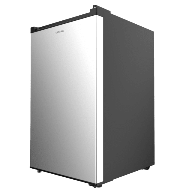 Cecotec Bolero CoolMarket TF 97 Inox Congelador vertical sobremesa inox de 83 5 cm de alto y 55 1 cm de ancho con gran capacidad de 97L y clase energética E. Congelador Tienda de fábrica