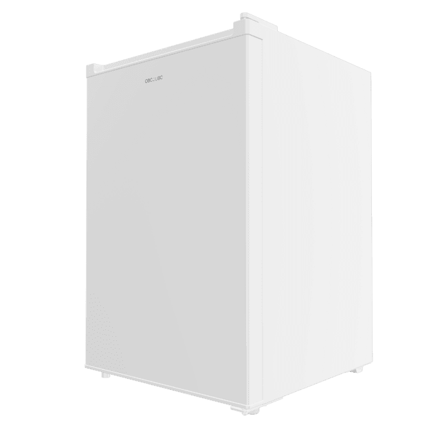 Cecotec Bolero CoolMarket TF 97 White Congelador vertical sobremesa blanco de 83 5 cm de alto y 55 1 cm de ancho con gran capacidad de 97L y clase energética E. Congelador Limitado a 3 días