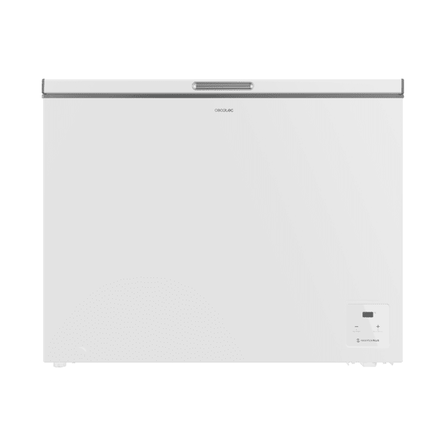 Cecotec Bolero CoolMarket Chest 254 White E Cogelador horizontal blanco 83 5cm alto y 104cm ancho con 254 L de capacidad compresor Inverter Plus conversible a frigorífico clase energética E y con modo Fast Freezing Cogelador Libre de impuestos