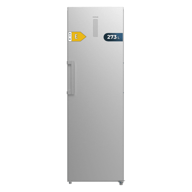 Cecotec Congelador Bolero CoolMarket UF 273 inox E Bolero CoolMarket UF 273 inox E Congeladores con capacidad XL con flexibilidad de uso tanto para congelador como frigorífico. Perfecto para combinar con frigorifico de una puer