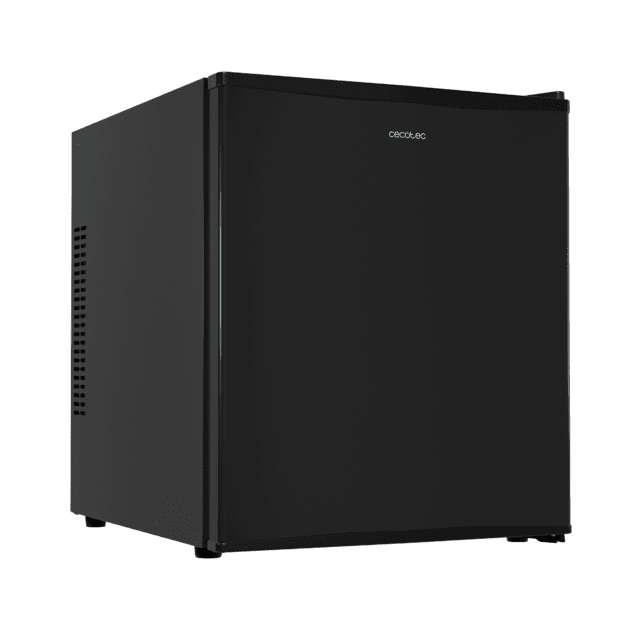 Cecotec Bolero CoolMarket BC SD 47 Black Nevera Mini Bar termoeléctrica silenciosa con capacidad para 44 Litros. Control mecánico y luz LED interior. Clase energética E Nevera Mini Bar  Ofertas especiales