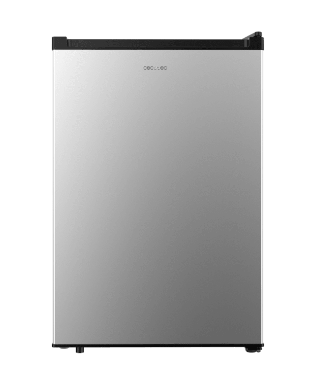 Cecotec Bolero CoolMarket TT 133 L Inox Mini frigorífico inox de 83 5 cm de alto y 55 1 cm de ancho con capacidad de 133L clase energética E Crisper Box Luz LED interior función defrost y control temperatura mecánico. Mini f Rebajas de fin de temporada
