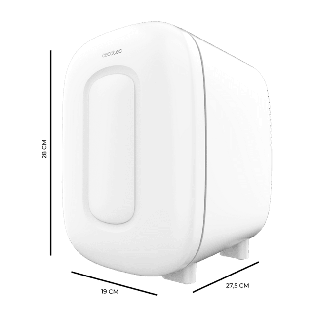 Cecotec Bolero MiniCooling 4L Bora White Frigorífico con funcionamiento 12 V-220 V compatible coche y caravanas función enfriamiento y calentamiento rango temperatura 7-50 ºC transporte fácil. Frigorífico  Oferta especial