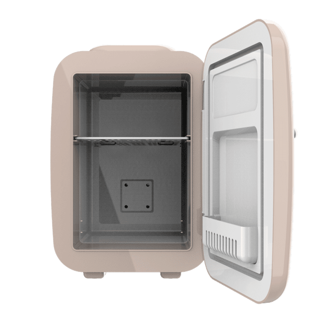 Cecotec Bolero MiniCooling 4L Habana Cream Frigorífico con funcionamiento 12 V-220 V compatible coche y caravanas función enfriamiento y calentamiento rango temperatura 7-65 ºC transporte fácil. Frigorífico Últimos 3 días