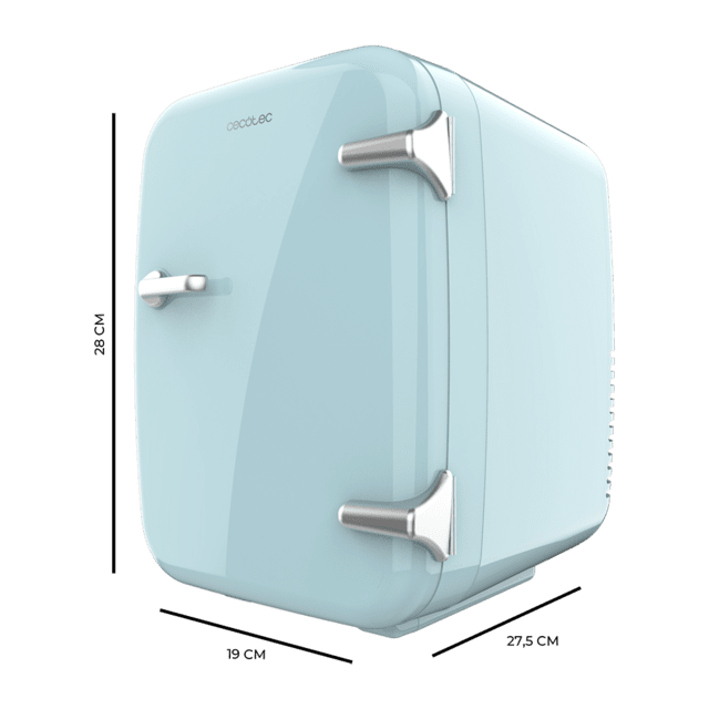 Cecotec Bolero MiniCooling 4L Habana Light Blue Frigorífico con funcionamiento 12V-220V compatible coche y caravanas función enfriamiento y calentamiento rango temperatura 7-65º transporte fácil. Frigorífico COMPRAR AHORA