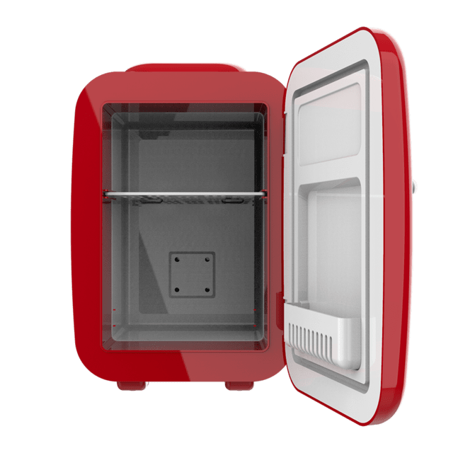 Cecotec Bolero MiniCooling 4L Habana Red Frigorífico con funcionamiento 12V-220V compatible coche y caravanas función enfriamiento y calentamiento rango temperatura 7-65º transporte fácil. Frigorífico  ÚLTIMAS EDICIONES