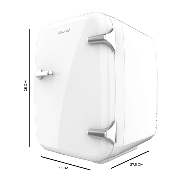 Cecotec Bolero MiniCooling 4L Habana White Frigorífico funcionamiento 12 V-220 V compatible coche y caravanas función enfriamiento y calentamiento rango de temperatura 7-65º transporte fácil. Frigorífico  Últimos 2 días