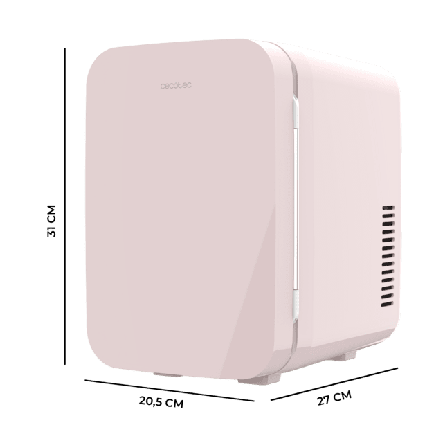 Cecotec Bolero MiniCooling 6L Bahamas Pink Frigorífico MiniCooling Bahamas Pink 6L funcionamiento 12V-220V compatible coche y caravanas función enfriamiento y calentamiento rango temperatura 5-65º transporte fácil. Mini frig Superdescuento