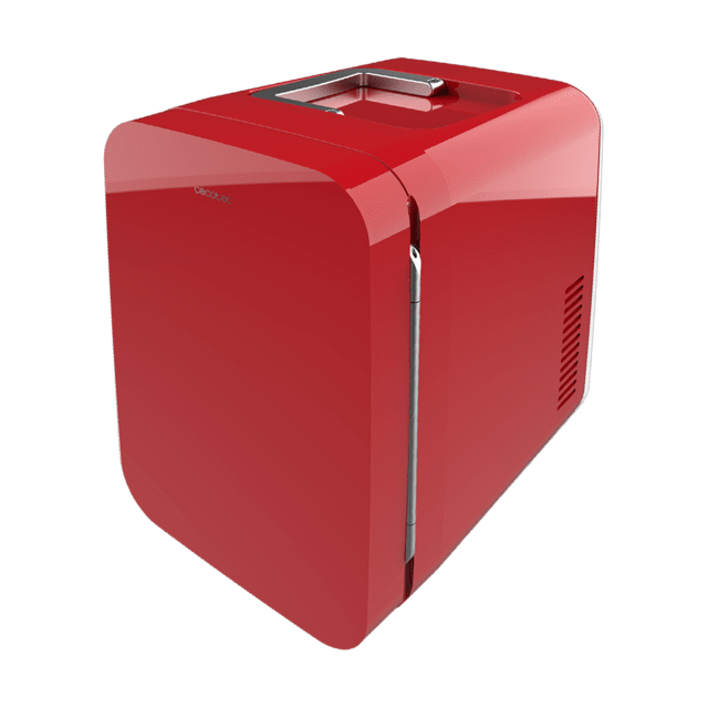 Cecotec Bolero MiniCooling 6L Bahamas Red Frigorífico con funcionamiento 12V-220V compatible coche y caravanas función enfriamiento y calentamiento rango temperatura 5-65º transporte fácil. Mini frigorífico / nevera 12V-220 Grandes descuentos