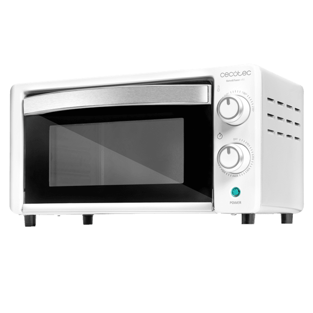 Cecotec Bake&Toast 1090 White Horno tostador de sobremesa eléctrico multifunción 10 litros de capacidad y puerta con doble cristal. Horno de sobremesa Envío gratis
