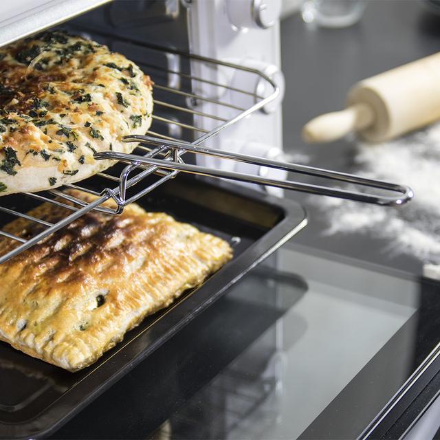 Cecotec Bake&Toast 3090 White Gyro Hornos eléctricos de convección con rustidor de 30 litros de capacidad 5 modos y luz interior. Horno de sobremesa ÚLTIMAS EDICIONES