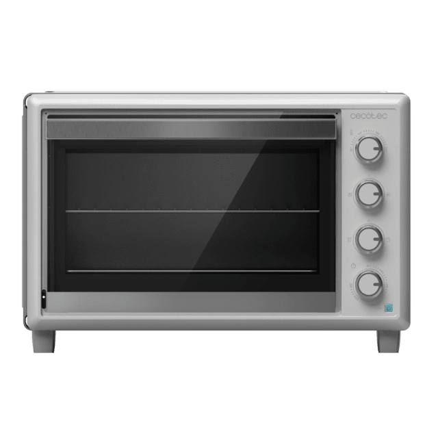 Cecotec Bake&Toast 6090 White Gyro horno sobremesa con capacidad de 60 litros 12 funciones combinables gran potencia de 2200W y equipado con luz interior. Hono de sobremesa