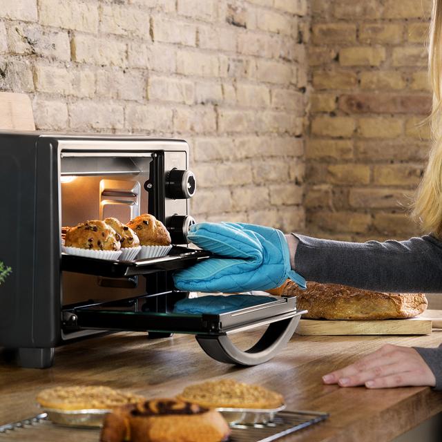 Cecotec Bake'n Toast 550. Horno Sobremesa Eléctrico de 1500 W Capacidad 23 L 3 Modos Temporizador hasta 60 minutos Temperatura regulable hasta 230ºc Horno tostador 23 litros de sobremesa En oferta