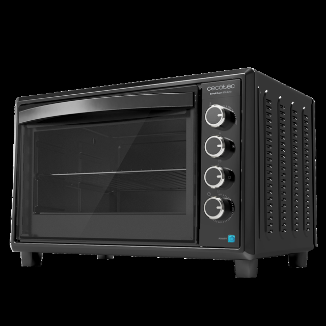 Cecotec Bake&Toast 850 Gyro. Horno de sobremesa 2200 W Capacidad 60 Litros Cocina por convección 12 Funciones Incluye Rustidor Giratorio Luz interior Puerta de doble cristal Horno de sobremesa eléctrico 60 litros   En línea