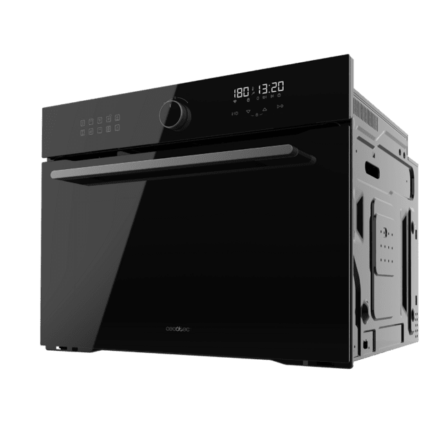 Cecotec Bolero Hexa AF314500 Glass Black A Horno integrable Airfryer de 53L de capacidad 11 funciones con Airfryer Master Pizza Master Steam Asisst Steam EasyClean 3D cooking Clase A. Horno integrable Airfryer Rebajas