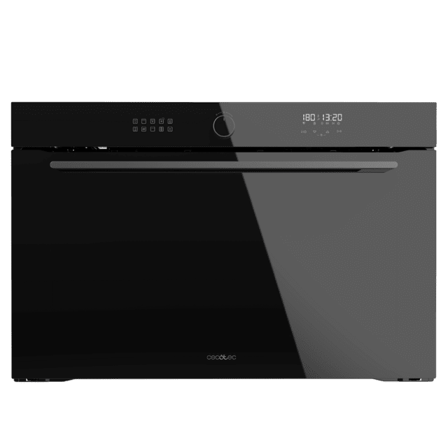 Cecotec Bolero Hexa AF319000 Glass Black A Horno integrable de 133L de capacidad 11 funciones con Airfryer Master Pizza Master Steam Asisst Steam EasyClean 3D cooking Clase A. Horno integrable  Rebajas de fábrica