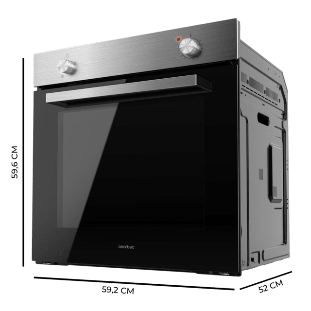 Cecotec Bolero Hexa C126000 Inox A Horno Integrable de 77 L de capacidad 4 funciones 2800 W.  Horno Integrable  Tienda