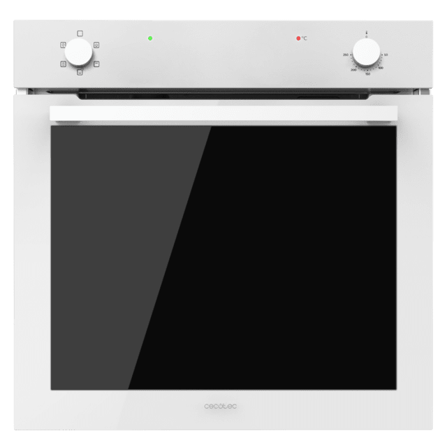 Cecotec Bolero Hexa C126400 Glass White A Horno Integrable Convencional C126400 Glass White de 80L de capacidad 5 funciones Convencional Steam Assist Steam EasyClean Clase A 2800W. Horno Integrable  Oferta especial