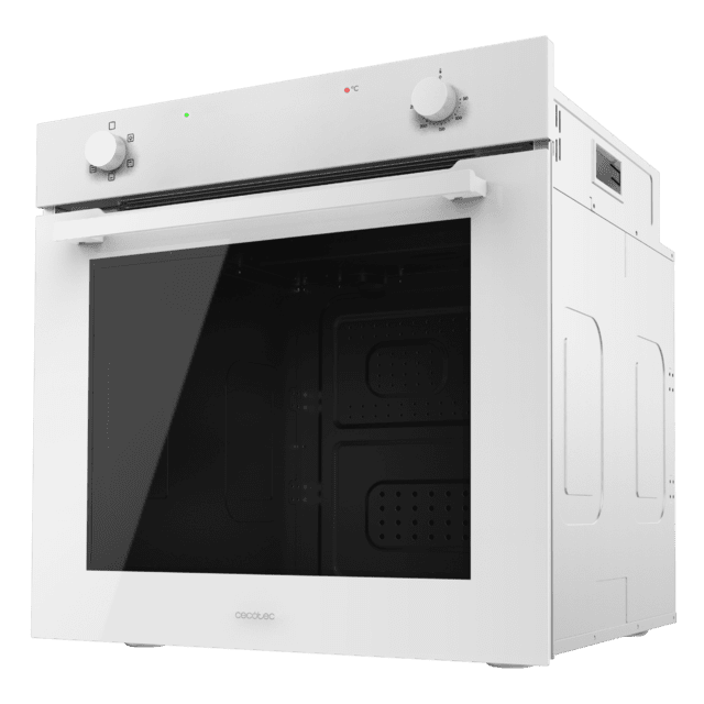Cecotec Bolero Hexa C126400 Glass White A Horno Integrable Convencional C126400 Glass White de 80L de capacidad 5 funciones Convencional Steam Assist Steam EasyClean Clase A 2800W. Horno Integrable  Oferta especial