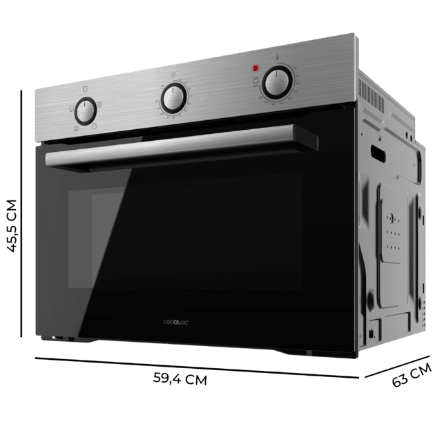 Cecotec Bolero Hexa C134500 Inox A Horno Integrable de 56 L de capacidad 4 funciones 2800 W. Horno Integrable COMPRAR AHORA