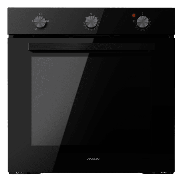 Cecotec Bolero Hexa C136000 Glass Black Time A Horno Integrable de 77 L de capacidad 4 funciones Timer 2800 W. Horno Integrable ÚLTIMAS EDICIONES