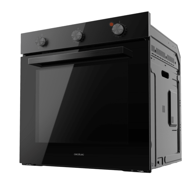 Cecotec Bolero Hexa C136000 Glass Black Time A Horno Integrable de 77 L de capacidad 4 funciones Timer 2800 W. Horno Integrable ÚLTIMAS EDICIONES