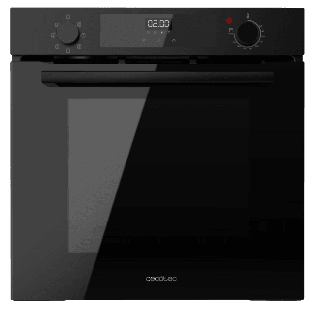 Cecotec Bolero Hexa M226000 Glass Black A Horno Integrable Multifunción de 72L de capacidad 7 funciones Grill Defrost Steam Assist 2800W. Horno Integrable Multifunción Promoción por tiempo limitado