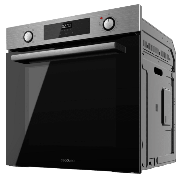 Cecotec Bolero Hexa M226000 Inox A Horno Integrable Multifunción de 72L de capacidad 7 funciones Grill Defrost Steam Assist 2800W. Horno Integrable Multifunción Promoción trimestral