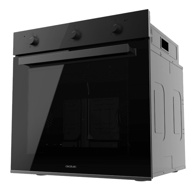 Cecotec Bolero Hexa M236000 Dark Inox Time A Horno Integrable Multifunción M236000 Dark Inox Time de 70L de capacidad 6 funciones Timer Clase A 2800W Steam Base XXL Steam Assist Steam EasyClean Cooling Fan Modo Defrost Modo Eco Liquidación