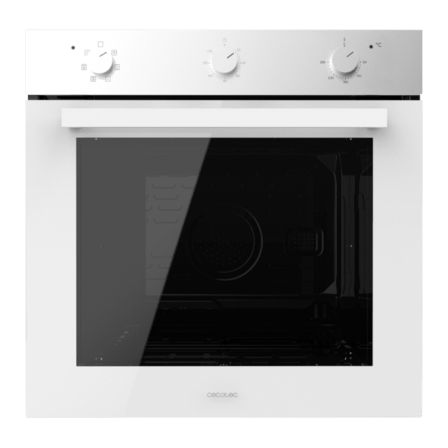 Cecotec Bolero Hexa M236000 Glass White Time A Horno Integrable Multifunción M236000 Glass White Time de 70L de capacidad 6 funciones Timer Clase A 2800W Steam Base XXL Steam Assist Steam EasyClean Cooling Fan Modo Defrost Modo Tienda de fábrica