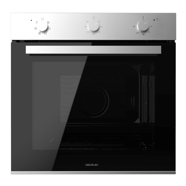 Cecotec Bolero Hexa M236000 Line Time A Horno Integrable Multifunción de 70L de capacidad 6 funciones Timer Clase A 2800W Steam Base XXL Steam Assist Steam EasyClean Cooling Fan Modo Defrost Modo Eco Modo Convección Puerta Tri Ahorra y exporta