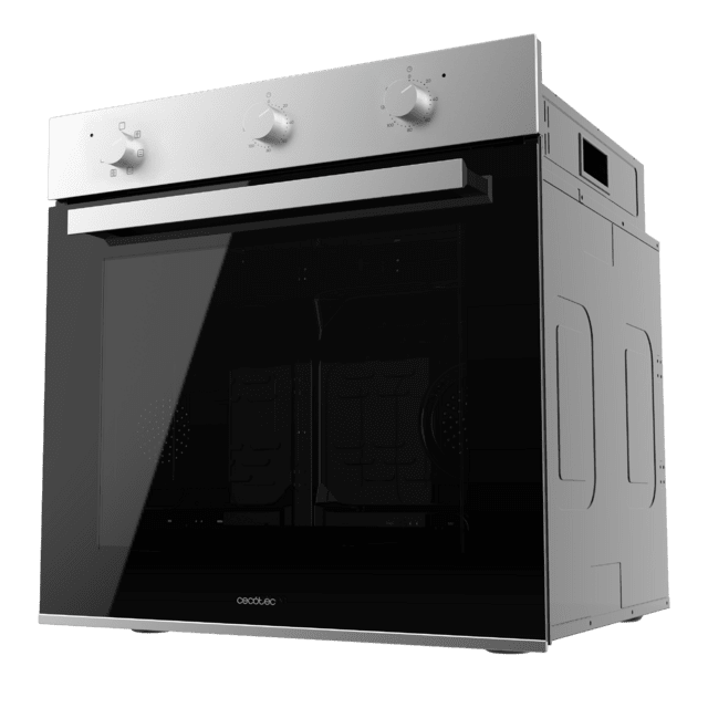 Cecotec Bolero Hexa M236000 Line Time A Horno Integrable Multifunción de 70L de capacidad 6 funciones Timer Clase A 2800W Steam Base XXL Steam Assist Steam EasyClean Cooling Fan Modo Defrost Modo Eco Modo Convección Puerta Tri Ahorra y exporta