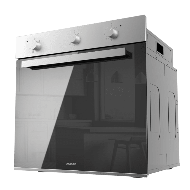 Cecotec Bolero Hexa M236000 Mirror Time A Horno Integrable Multifunción M236000 Mirror Time de 70L de capacidad 6 funciones Timer Clase A 2800W Steam Base XXL Steam Assist Steam EasyClean Cooling Fan Modo Defrost Modo Eco Modo Precios de Black Friday