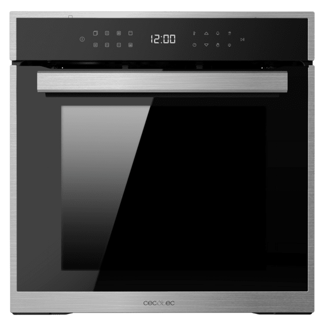 Cecotec Bolero Hexa P506000 Edge A+ Horno integrable Pirolítico Edge de 81L de capacidad 11 funciones con Airfryer Master Pizza Master 3D Cooking Steam Base X2 Pirólisis Clase A+. Horno integrable Pirolítico Oferta exclusiva
