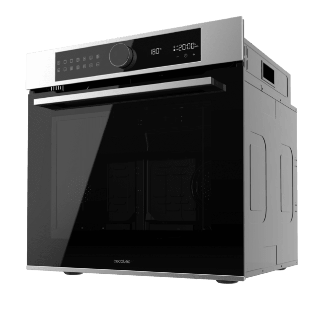 Cecotec Bolero Hexa P516000 Line A Horno Integrable Pirolítico P516000 Line de 73L de capacidad 14 funciones Dual Display Clase A 3250W Pirólisis Pizza Master Airfryer Master Cooling Fan Precalentamiento rápido Modo Defrost M Ofertas de temporada